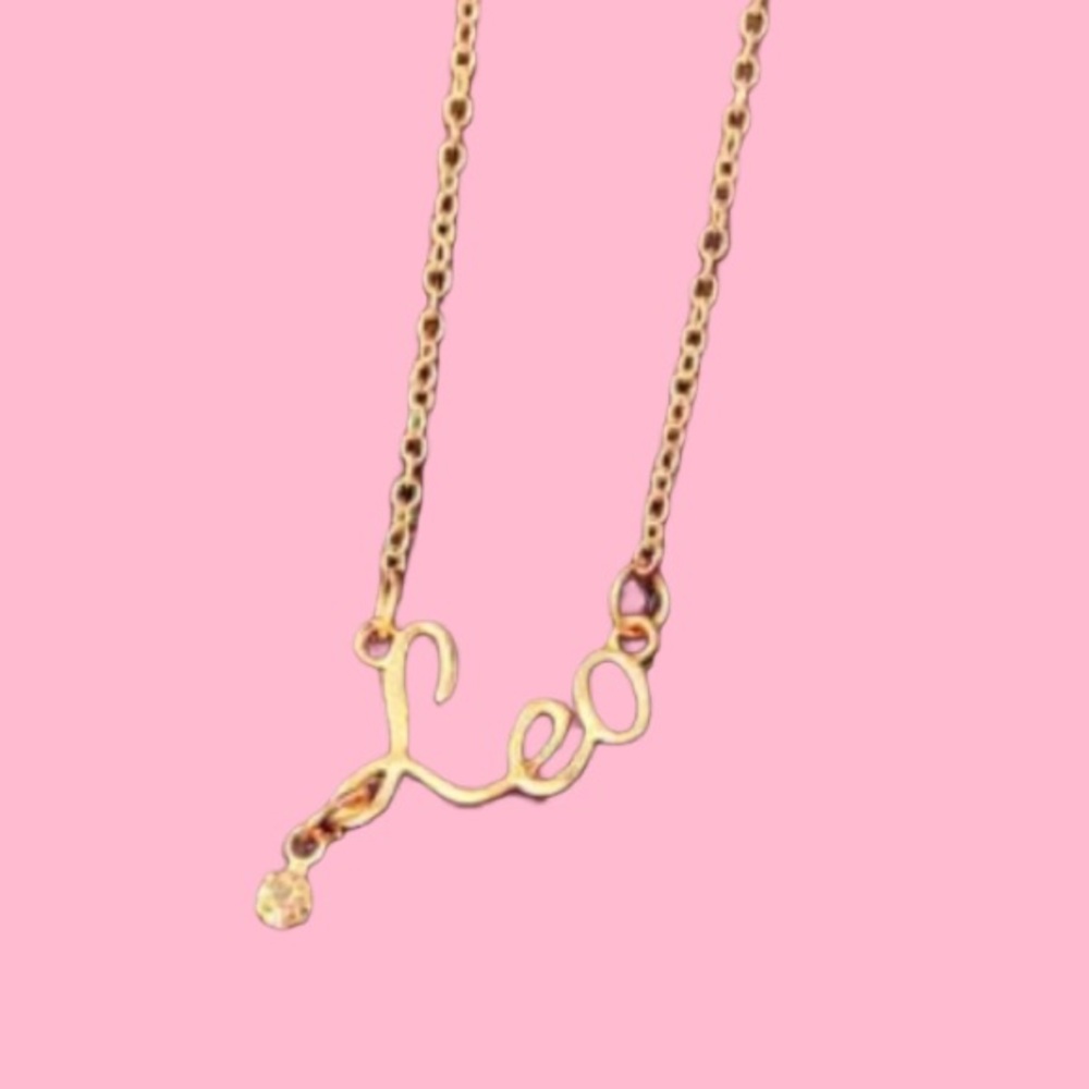 12 Zodiac Sign Necklace